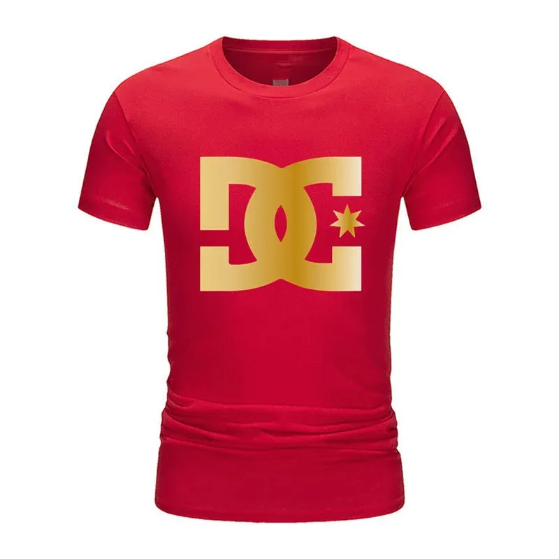 2025 New Men's Cotton T-Shirt - High Quality, Casual Fashion Short Sleeve Summer Top
