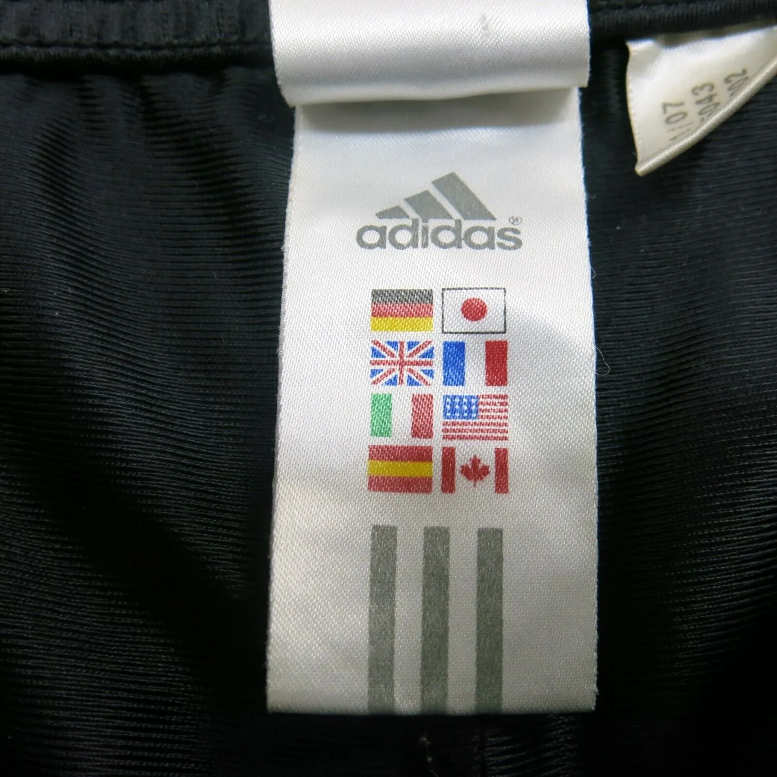 adidas Shorts Womens Size Medium Black 3 Striped Training Running Gym Athletic