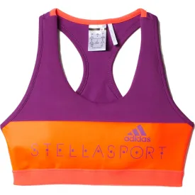 ADIDAS Women Stellasport Padded Sports Bra Size S-L Purple & Fuchsia