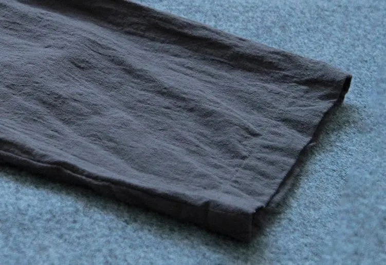 Asymmetrical Linen Shirt | Lotus