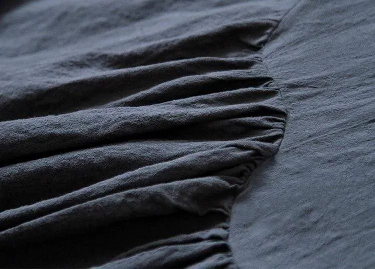 Asymmetrical Linen Shirt | Lotus