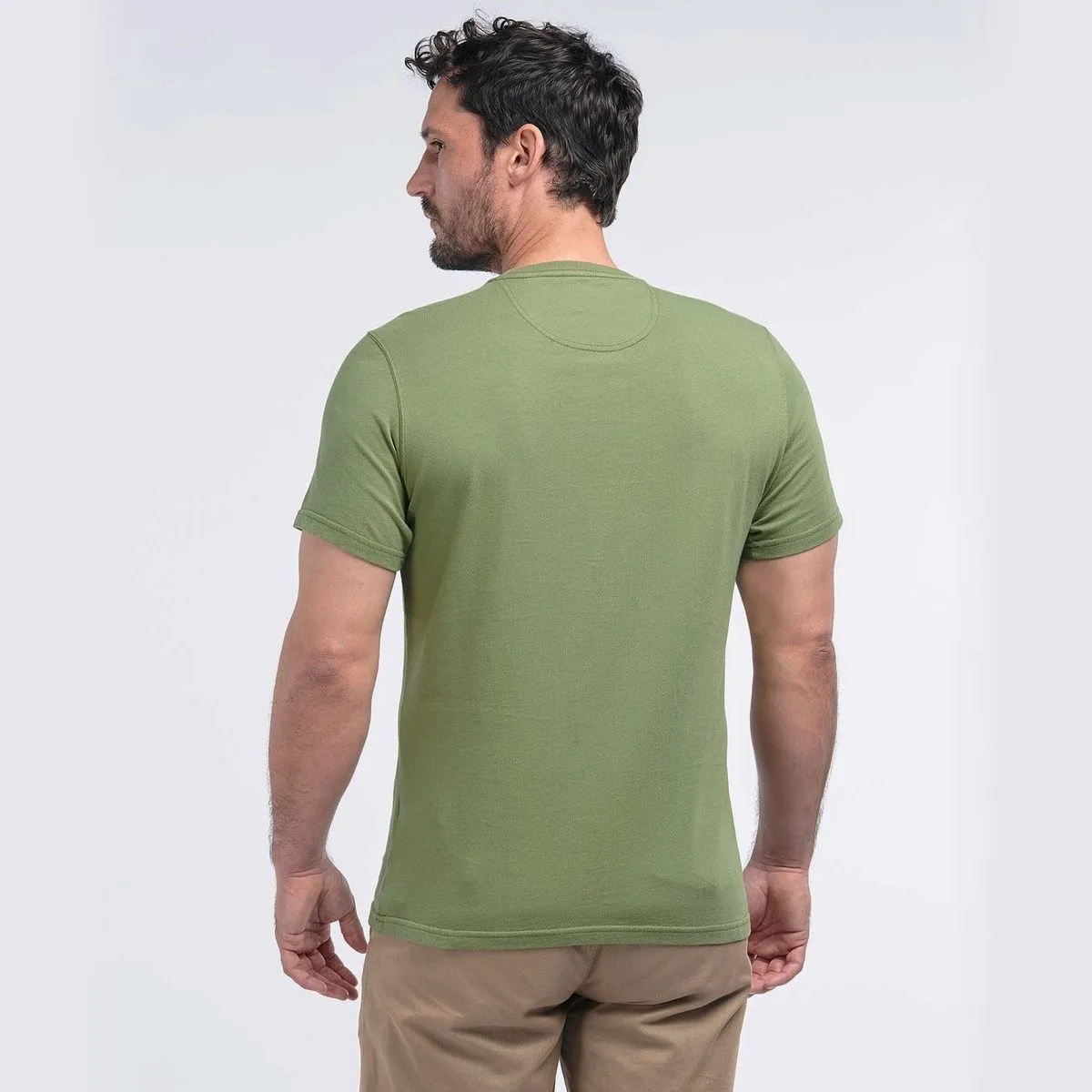 Barbour Men's Sports T-Shirt | Burnt Olive