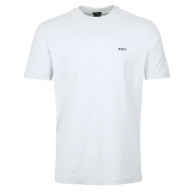 BOSS Tee T Shirt in Pastel Grey