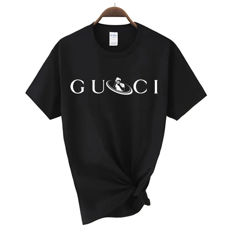 Casual Women's Short Sleeve T-Shirt - Cotton Summer Tee with Letter Print, Harajuku Y2K Style