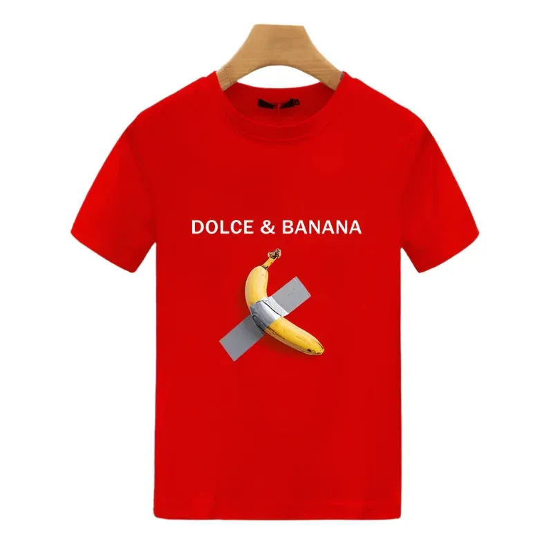Dolce & Banana Greek Mythology Snake Hair Graphic T-Shirt - Cute Printed Spring/Summer Tee for Men & Women