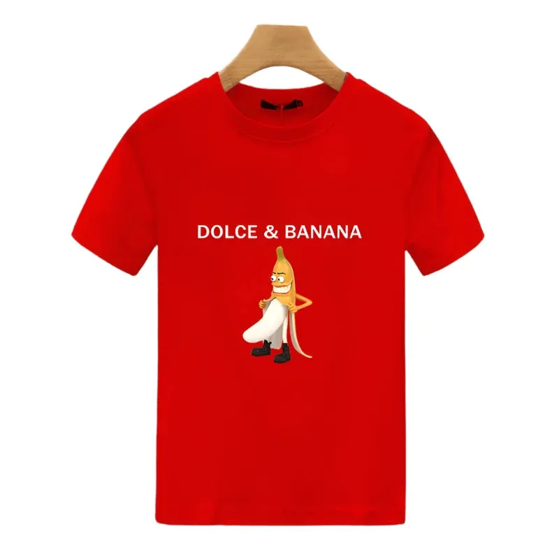 Dolce & Banana Greek Mythology Snake Hair Graphic T-Shirt - Cute Printed Spring/Summer Tee for Men & Women