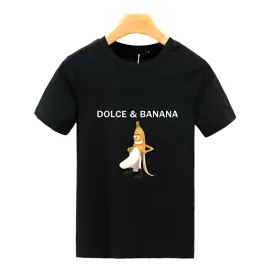 Dolce & Banana Greek Mythology Snake Hair T-Shirt - Fun Graphic Print Unisex Tee for Spring & Summer