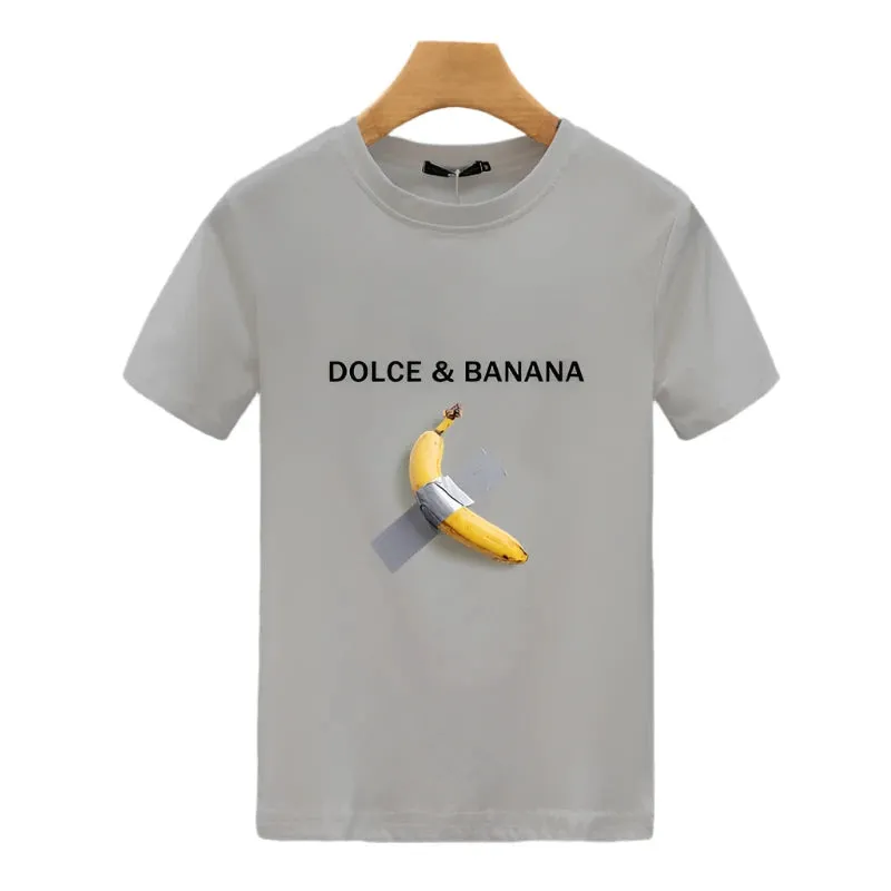 Dolce & Banana Greek Mythology Snake Hair T-Shirt - Fun Graphic Print Unisex Tee for Spring & Summer