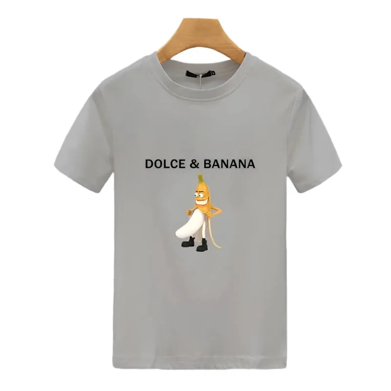 Dolce & Banana Greek Mythology Snake Hair T-Shirt - Fun Graphic Print Unisex Tee for Spring & Summer