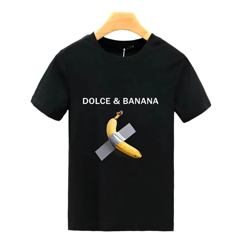 Dolce & Banana Greek Mythology Snake Hair T-Shirt - Fun Graphic Print Unisex Tee for Spring & Summer