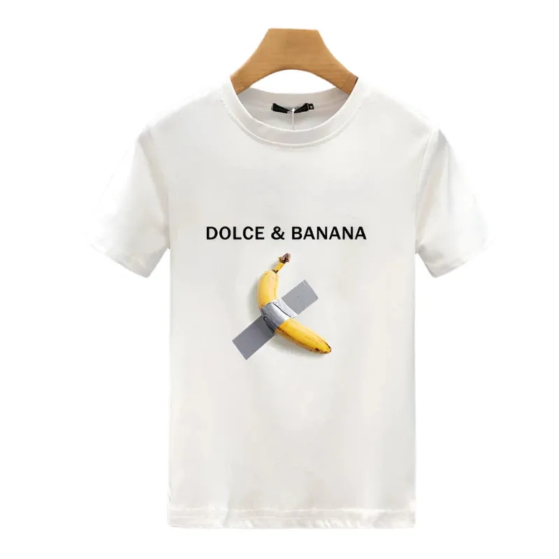 Dolce & Banana Greek Mythology Snake Hair T-Shirt - Fun Graphic Print Unisex Tee for Spring & Summer