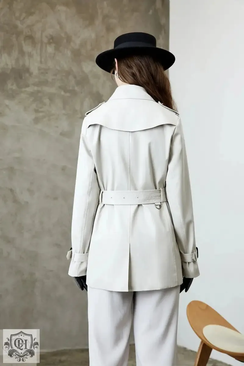 Elegant Office Long Trench Coat