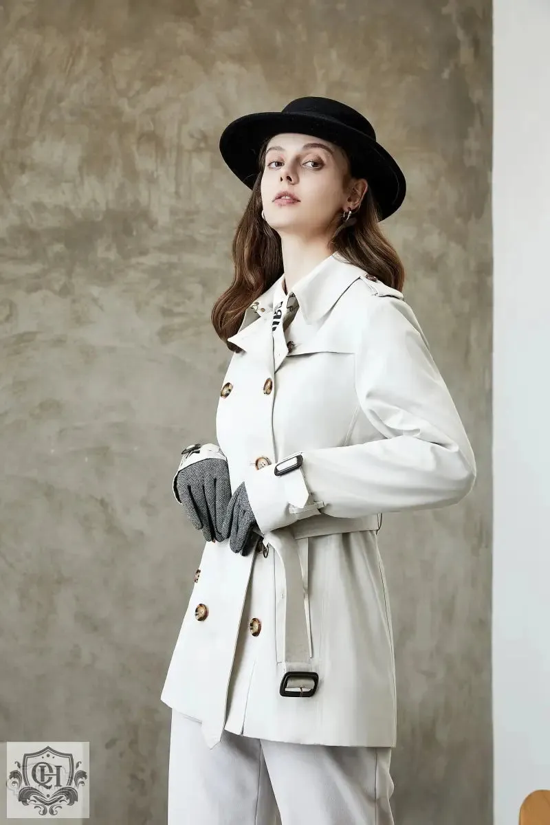 Elegant Office Long Trench Coat
