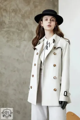 Elegant Office Long Trench Coat