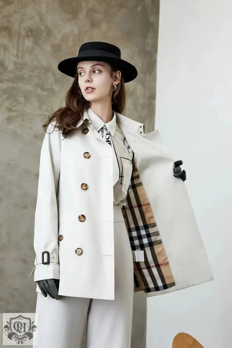 Elegant Office Long Trench Coat