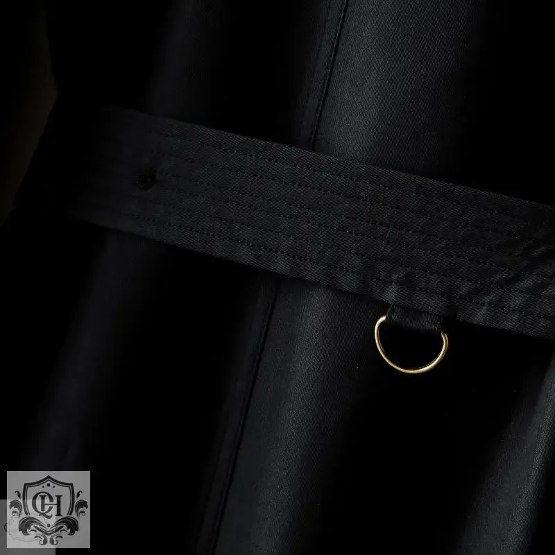 Elegant Office Long Trench Coat