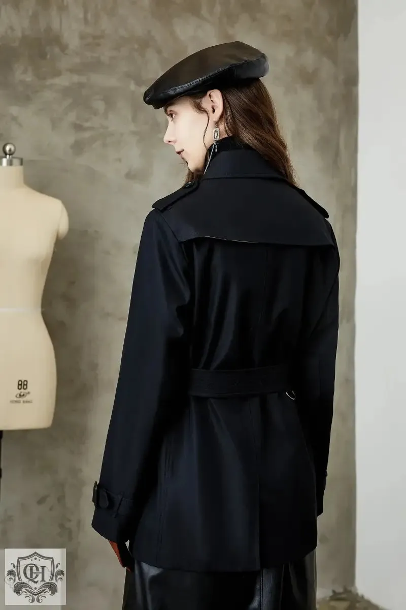 Elegant Office Long Trench Coat