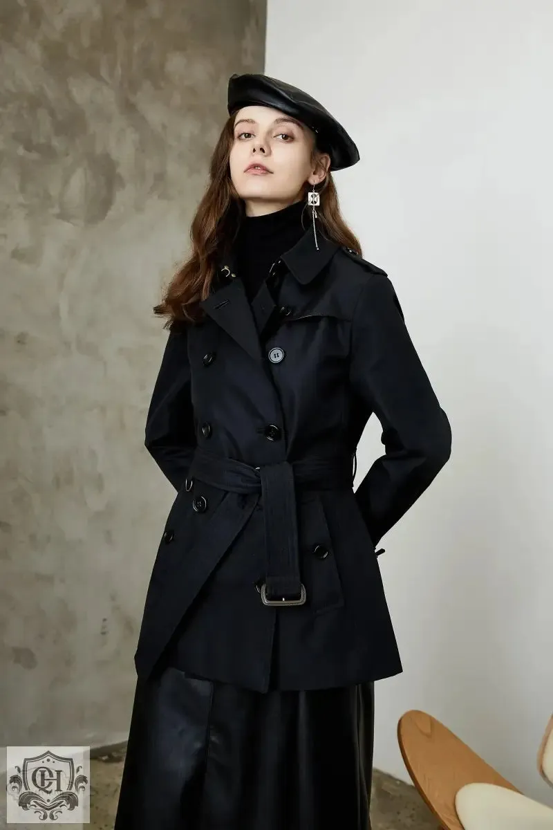Elegant Office Long Trench Coat