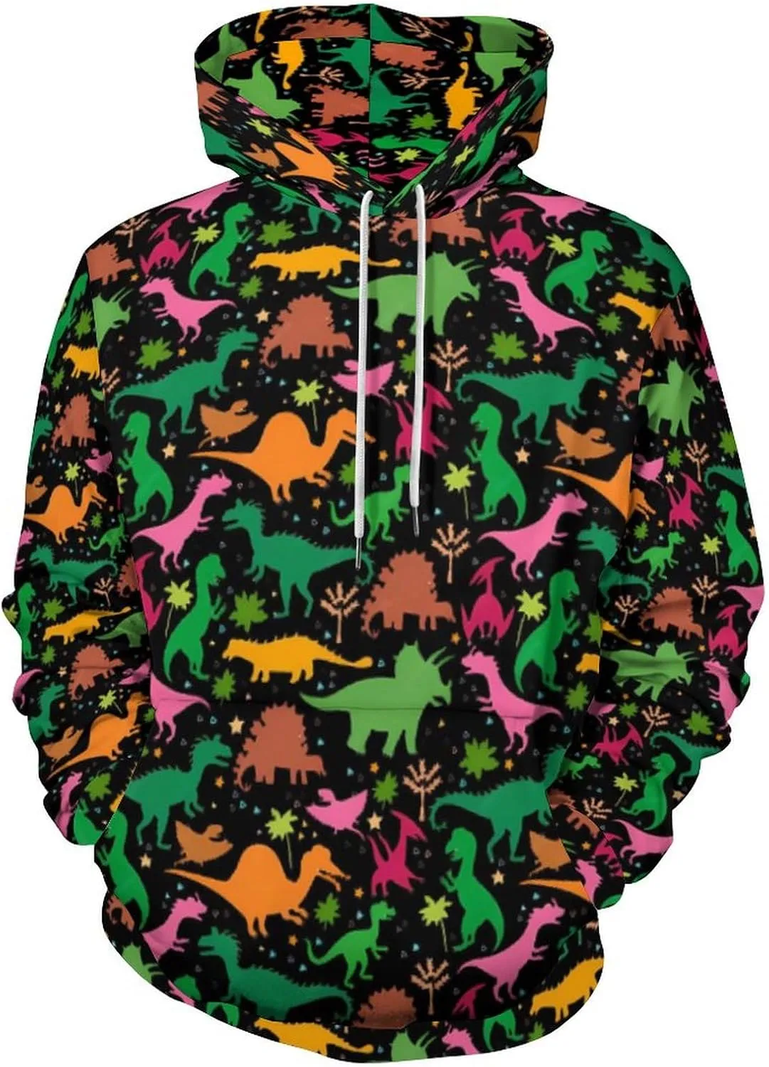 Hoodies For Men And Women Fall Casual Trendy Sweatshirt Hooded Pullover Tops 2024