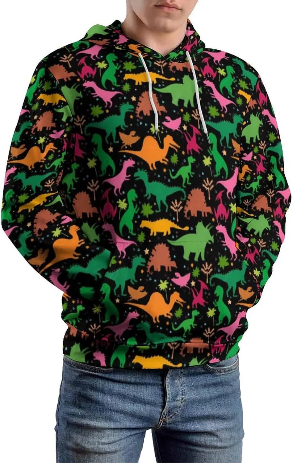 Hoodies For Men And Women Fall Casual Trendy Sweatshirt Hooded Pullover Tops 2024