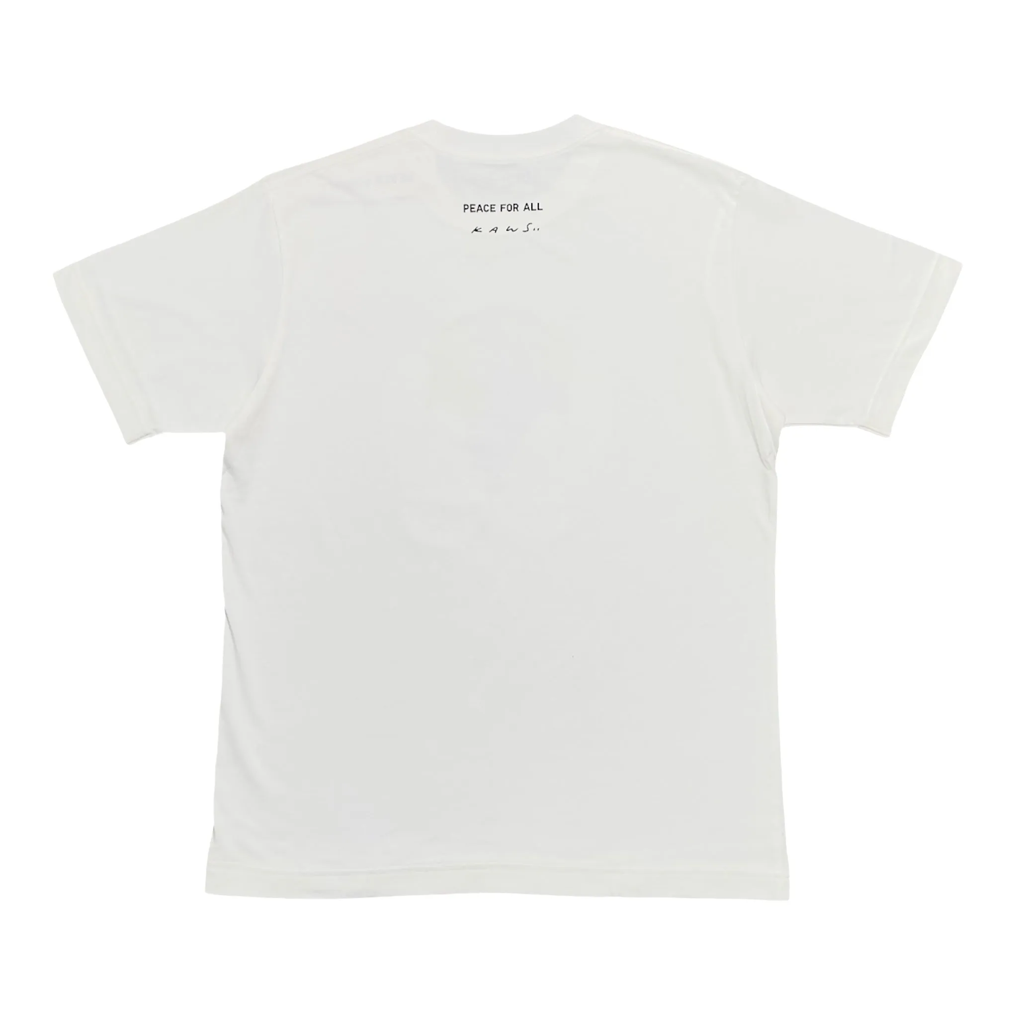 KAWS x Uniqlo Peace For All Short Sleeve Tee Shirt White