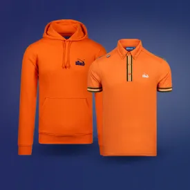 Logo Hoodie King Orange Bundle