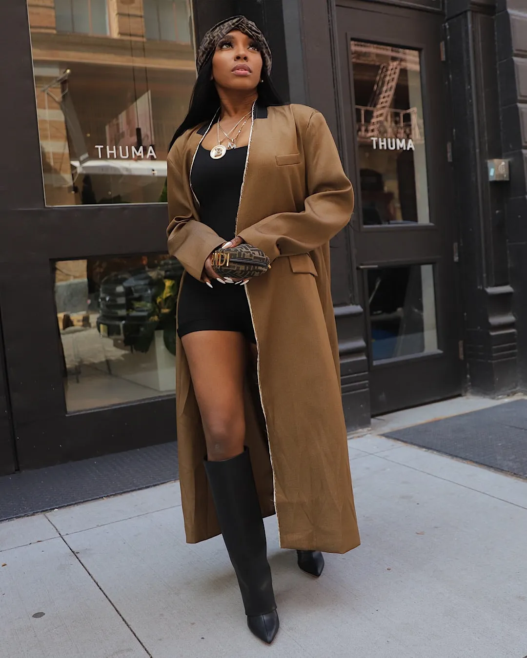 Luxury Lines Trench