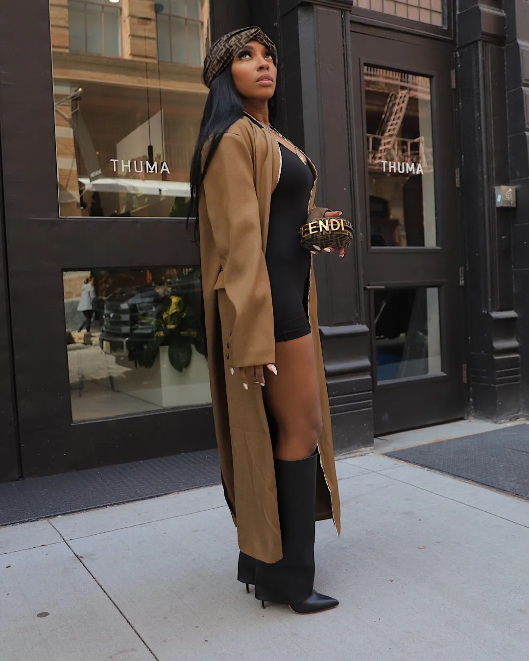 Luxury Lines Trench