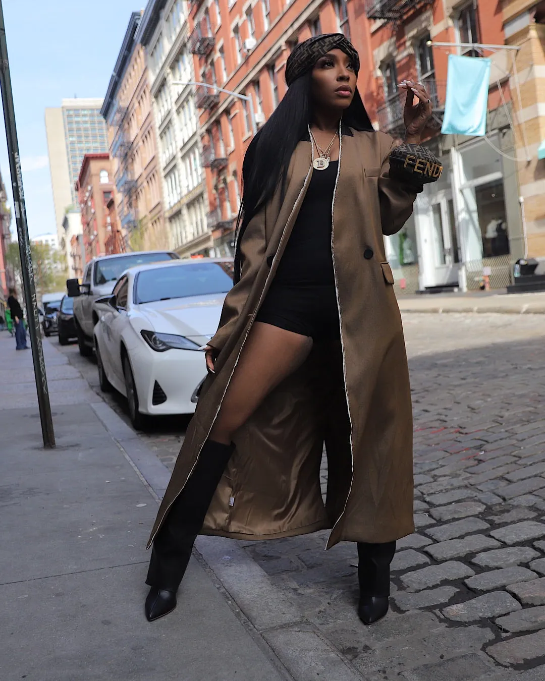 Luxury Lines Trench
