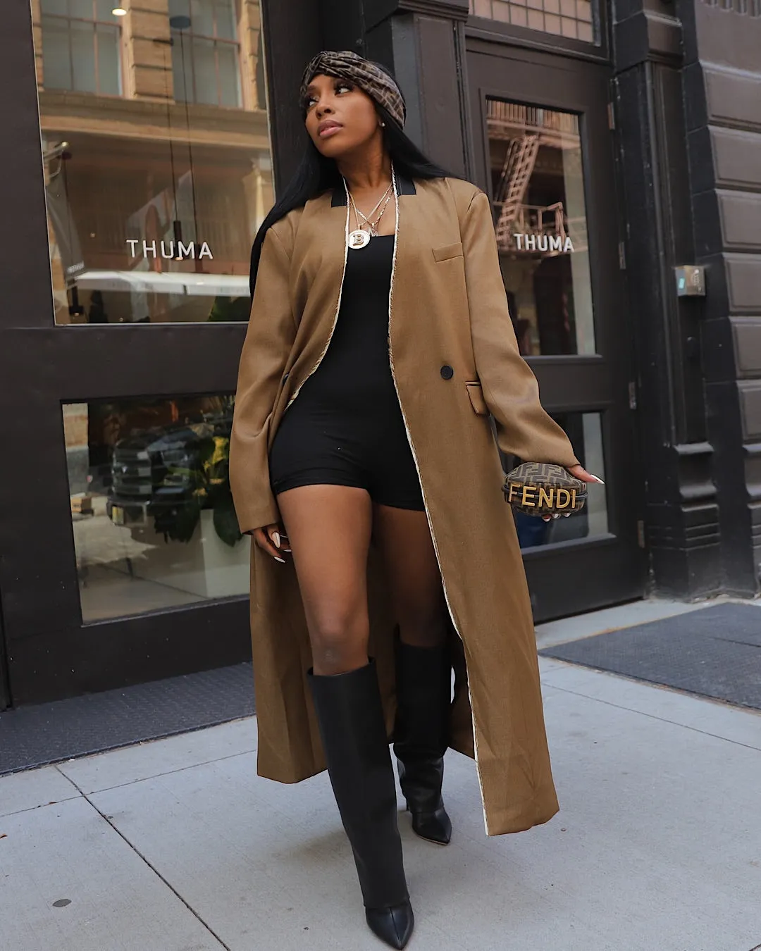 Luxury Lines Trench