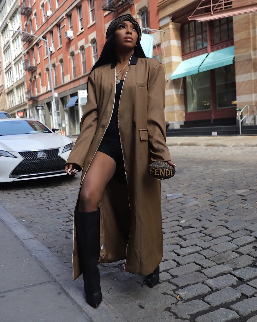 Luxury Lines Trench
