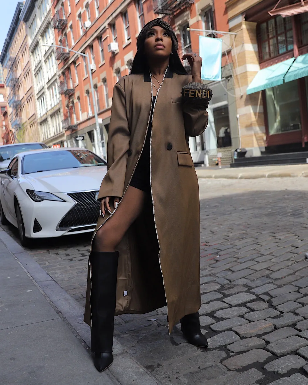 Luxury Lines Trench