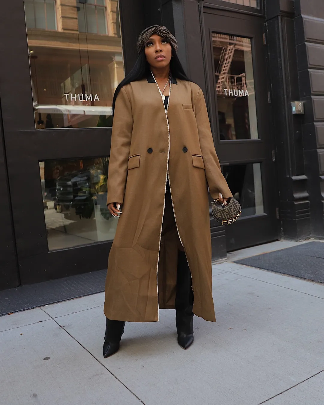 Luxury Lines Trench