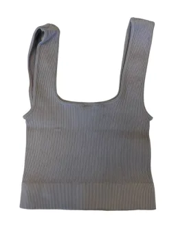 Malibu Sugar Girls Lavender Ribbed Sports Tank Top