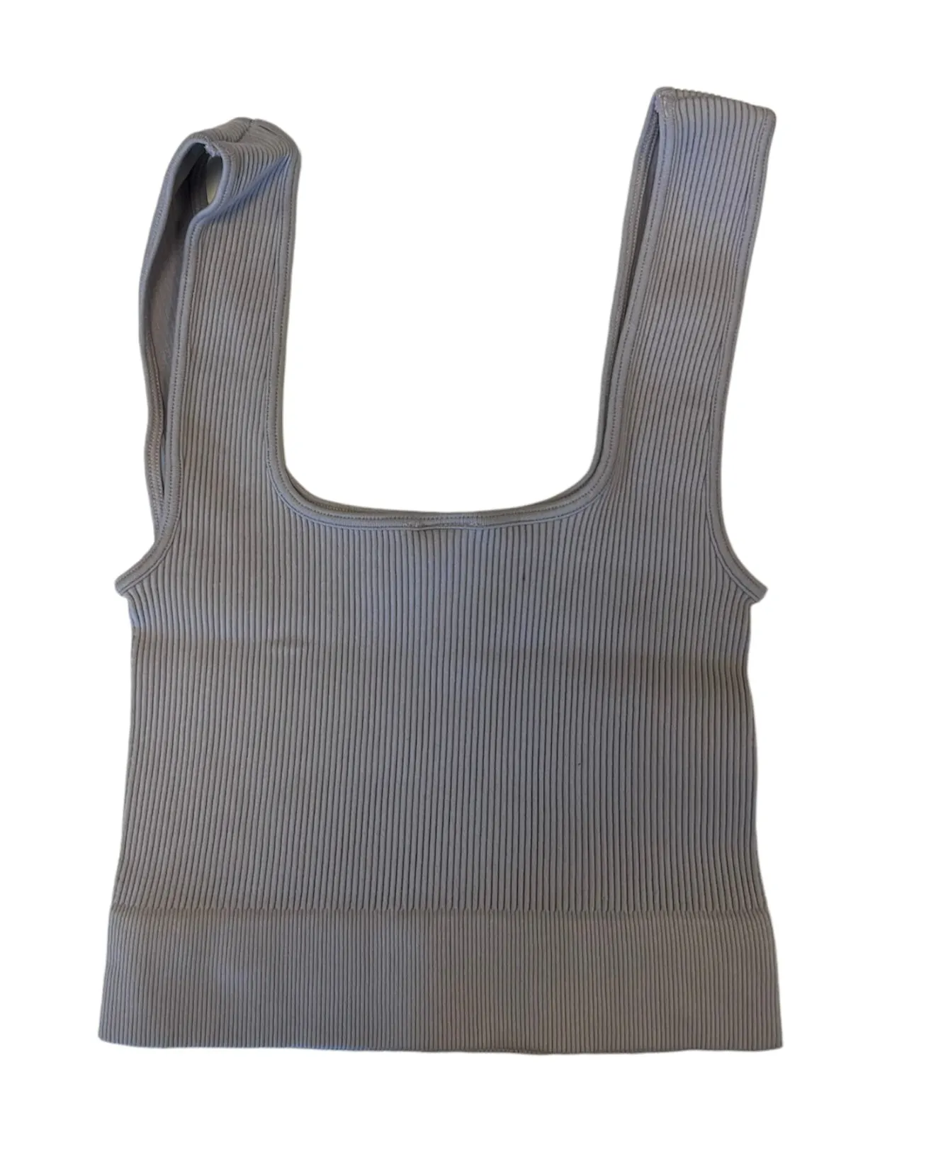 Malibu Sugar Girls Lavender Ribbed Sports Tank Top