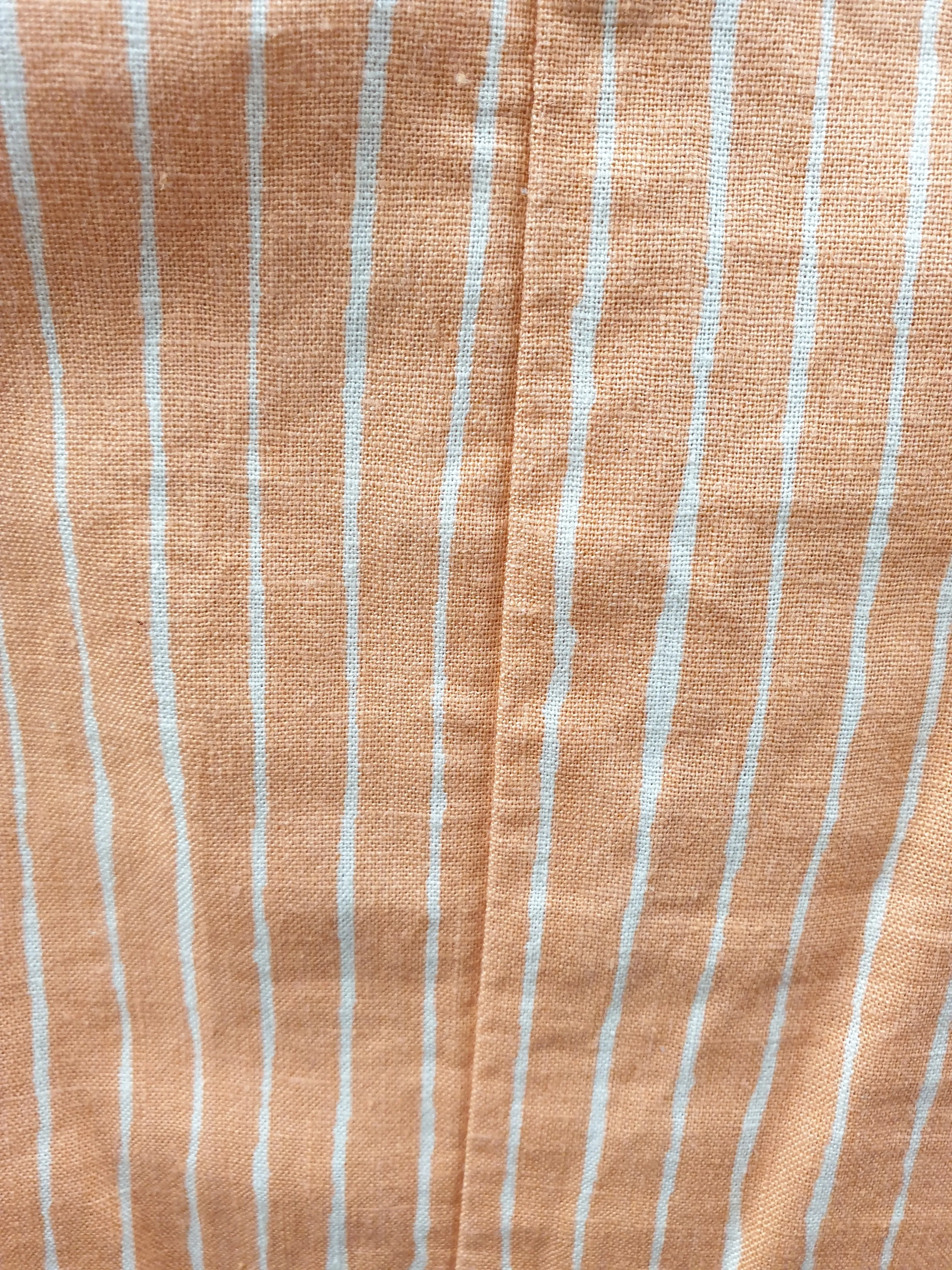 Marimekko x Uniqlo striped orange sleeveless jumpsuit size XL