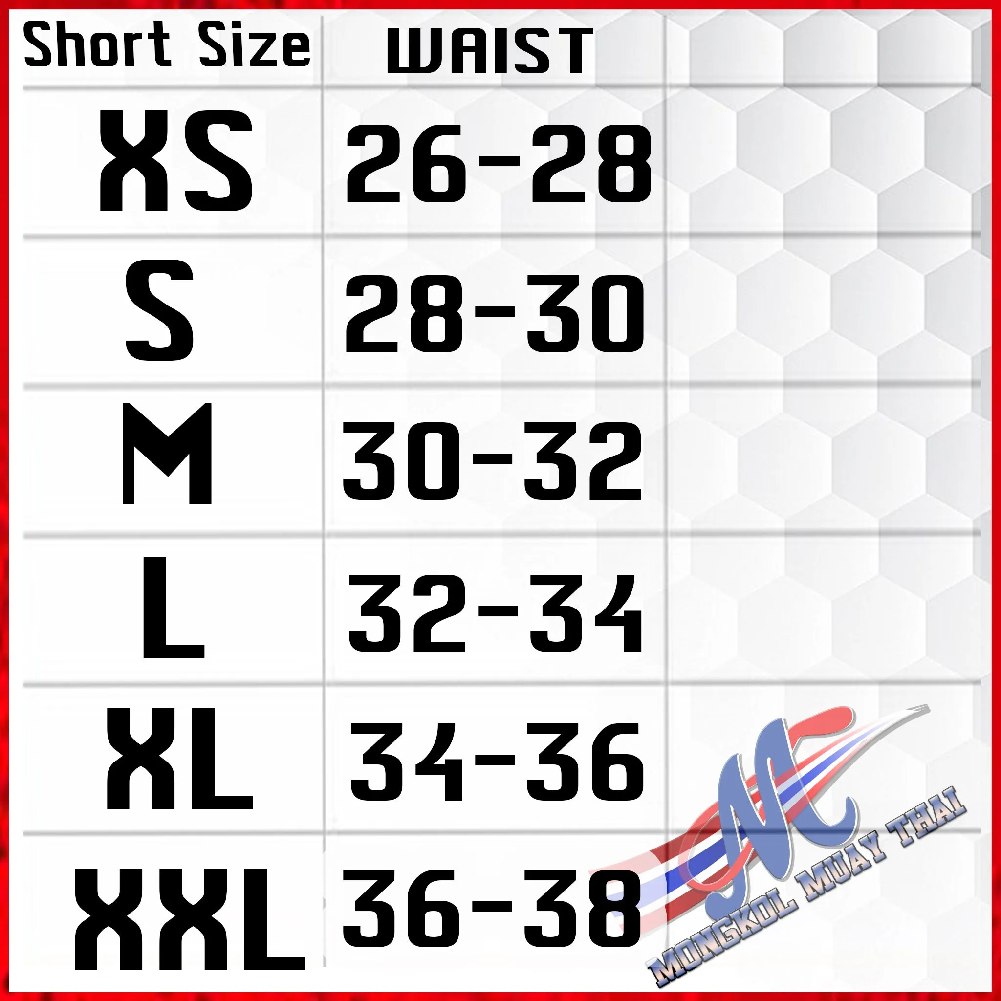 Mongkol Thai shorts BigFoot NEW