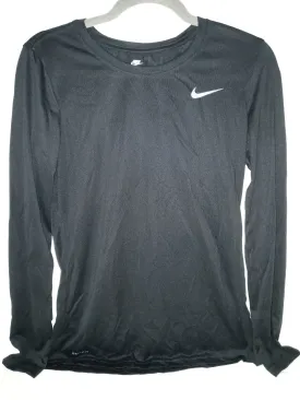 Nike Women's Longsleeve Legend T (Small) Black