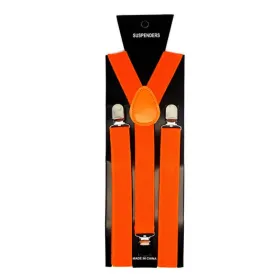 Plain Orange Suspender