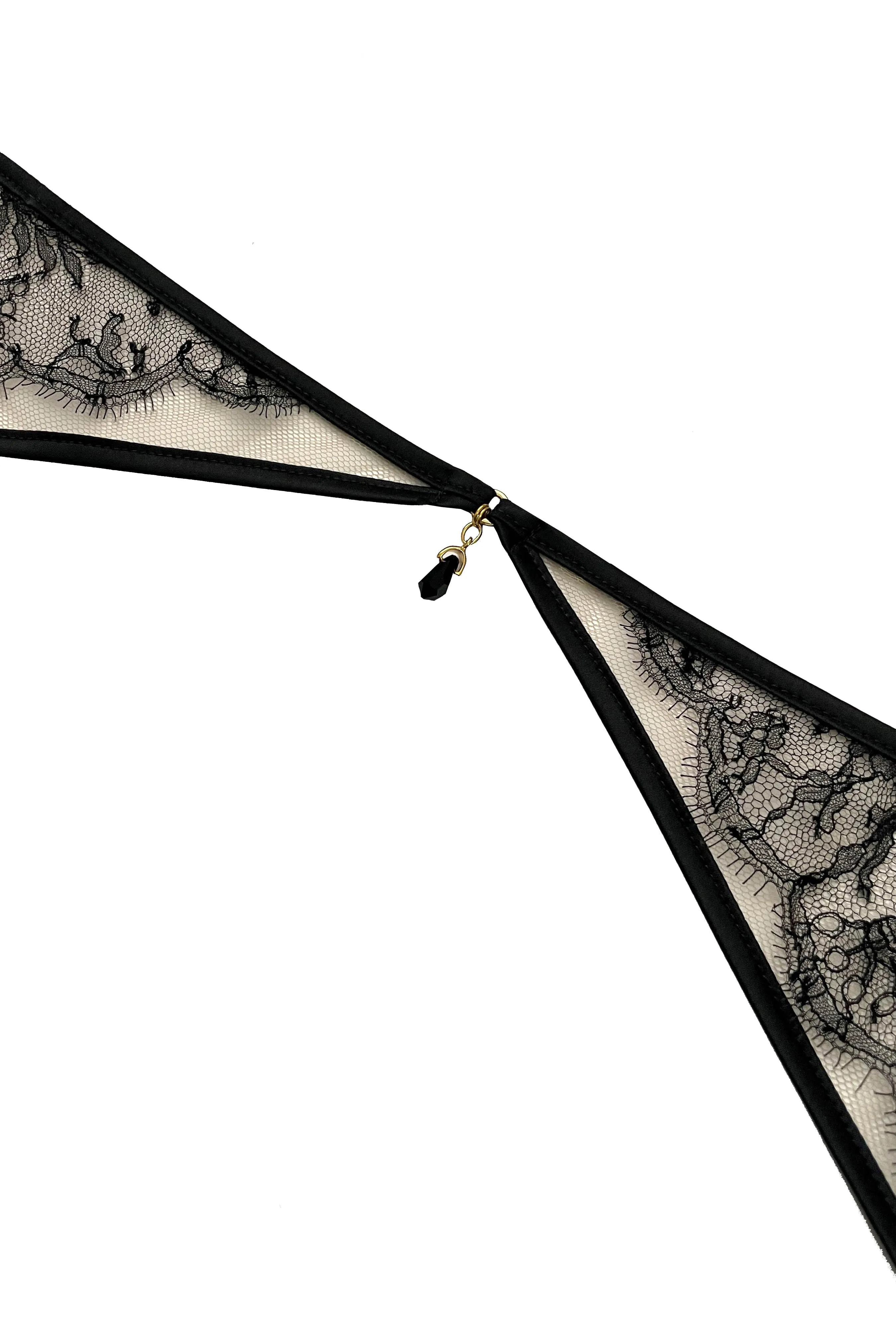 Rosalia Suspender - Black