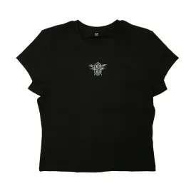 S Logo Womens Tee (Black)