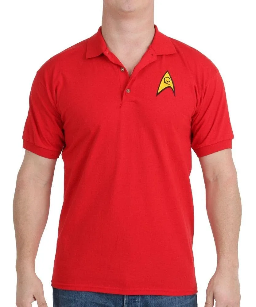 Star Trek Starfleet Uniform Polo Shirt