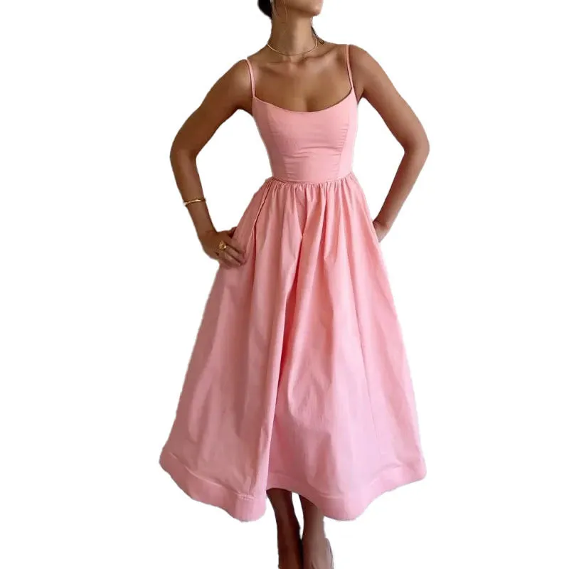 Summer Sweet Suspender Dress