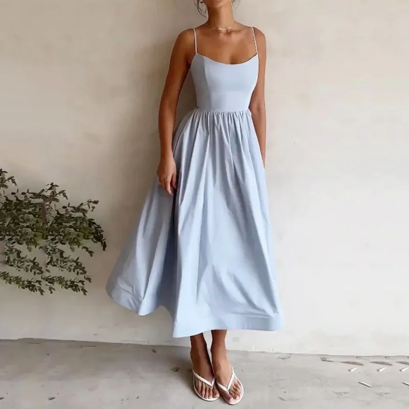 Summer Sweet Suspender Dress