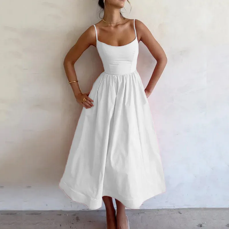 Summer Sweet Suspender Dress