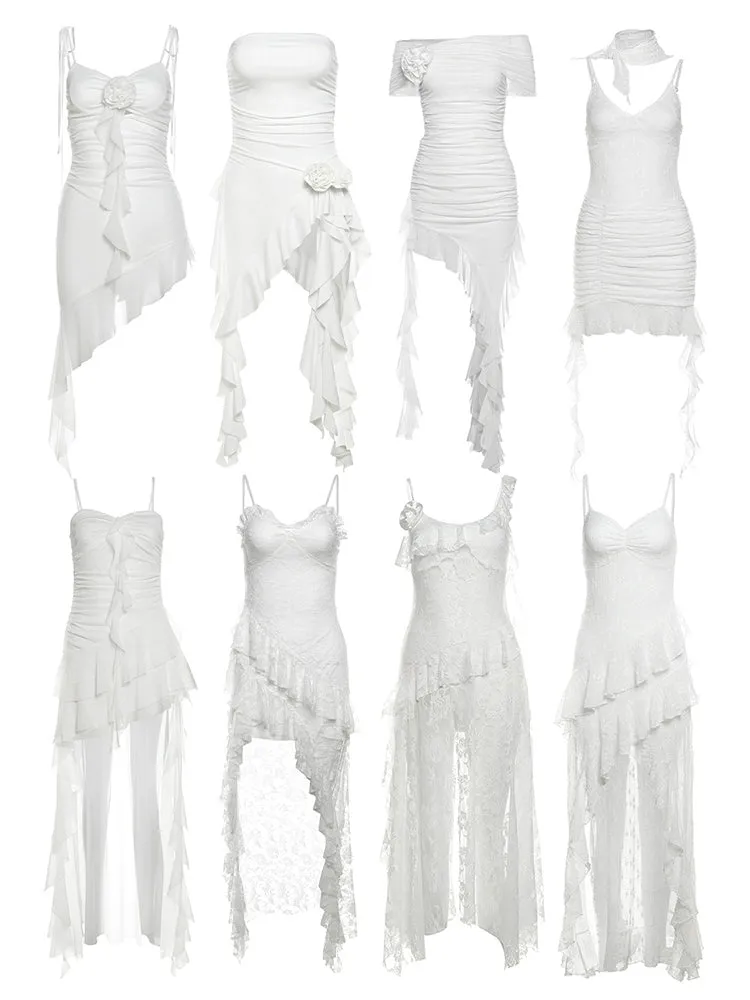 Sweet and Spicy Suspender Bandeau Dress (2WAY)