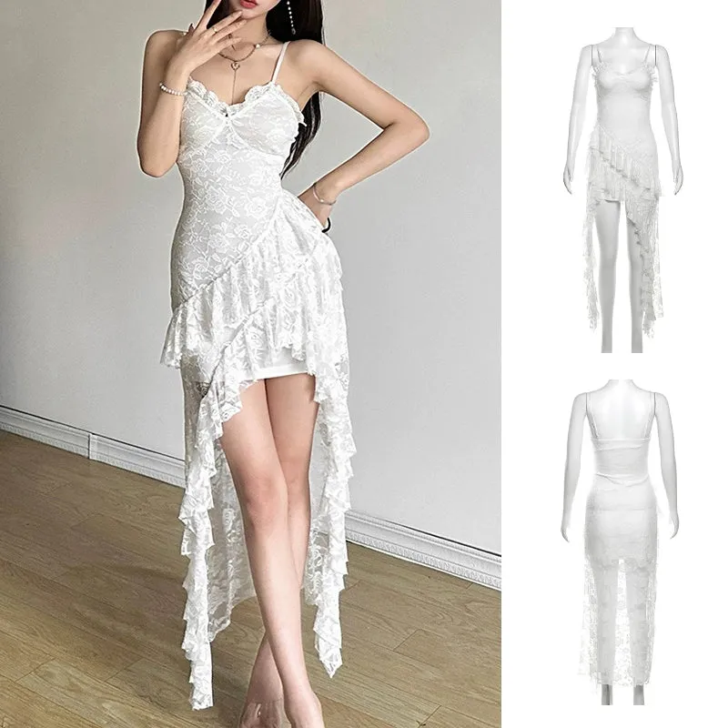 Sweet and Spicy Suspender Bandeau Dress (2WAY)