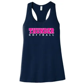 Thunder - Thunder Softball - Sports World - Navy Racerback Tank