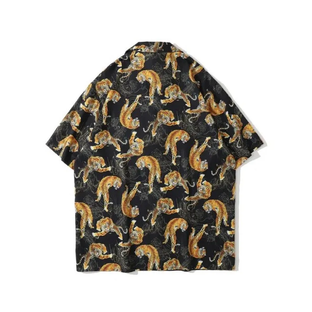 Tiger Print Shirt