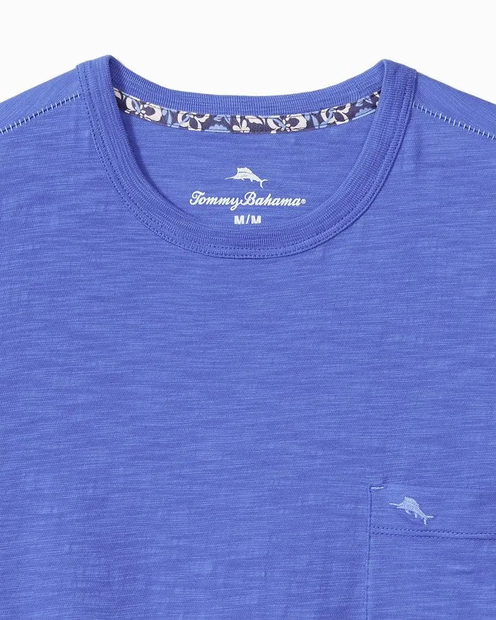 Tommy Bahama Big & Tall Bali Beach Crew T-Shirt - Blues